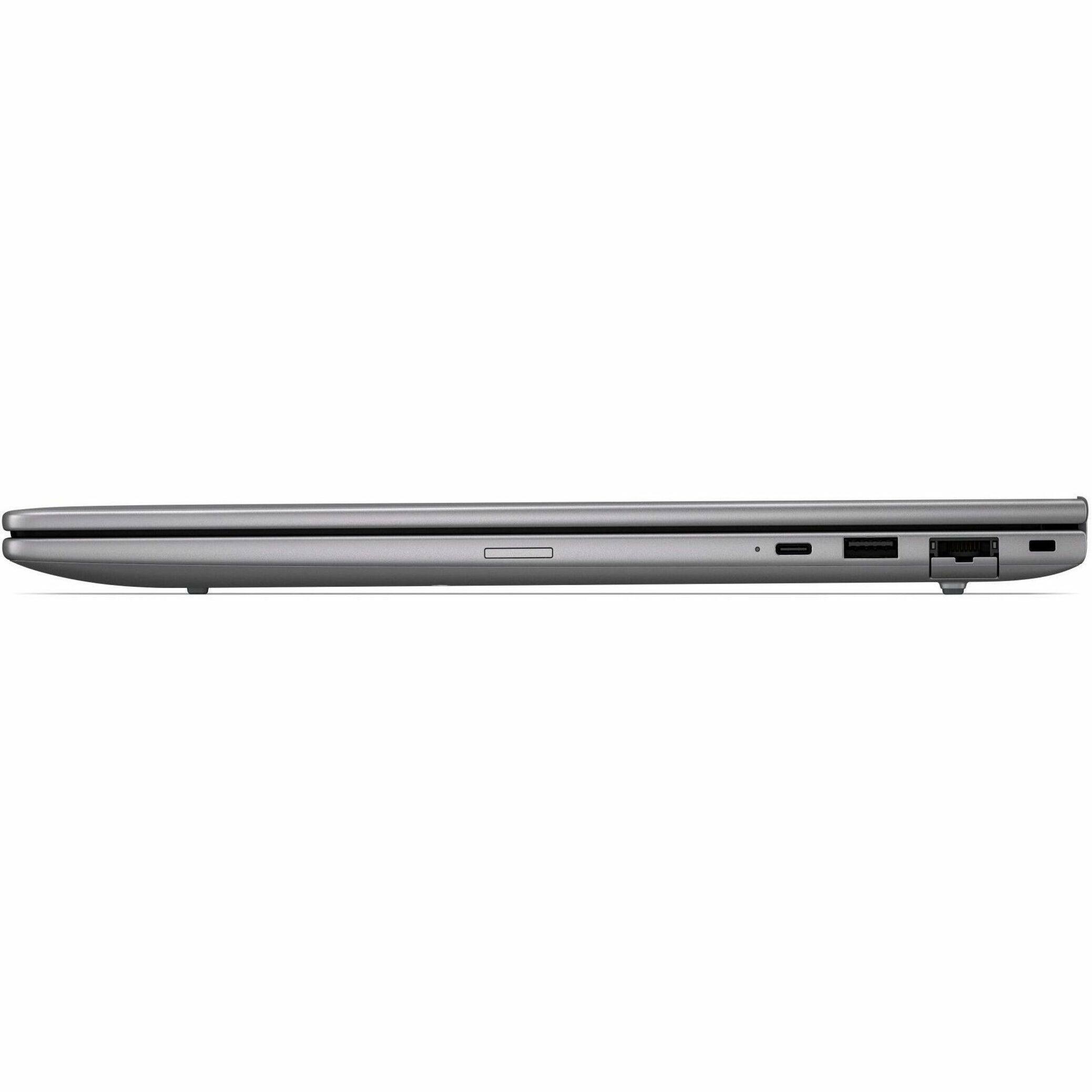 Left. HP - ZBook 8 G2i 14" IPS 1920 x 1200 (WUXGA) Laptop - Intel Core Ultra 7 with 16GB Memory - 512 GB SSD - Meteor Silver Aluminum, Gray.