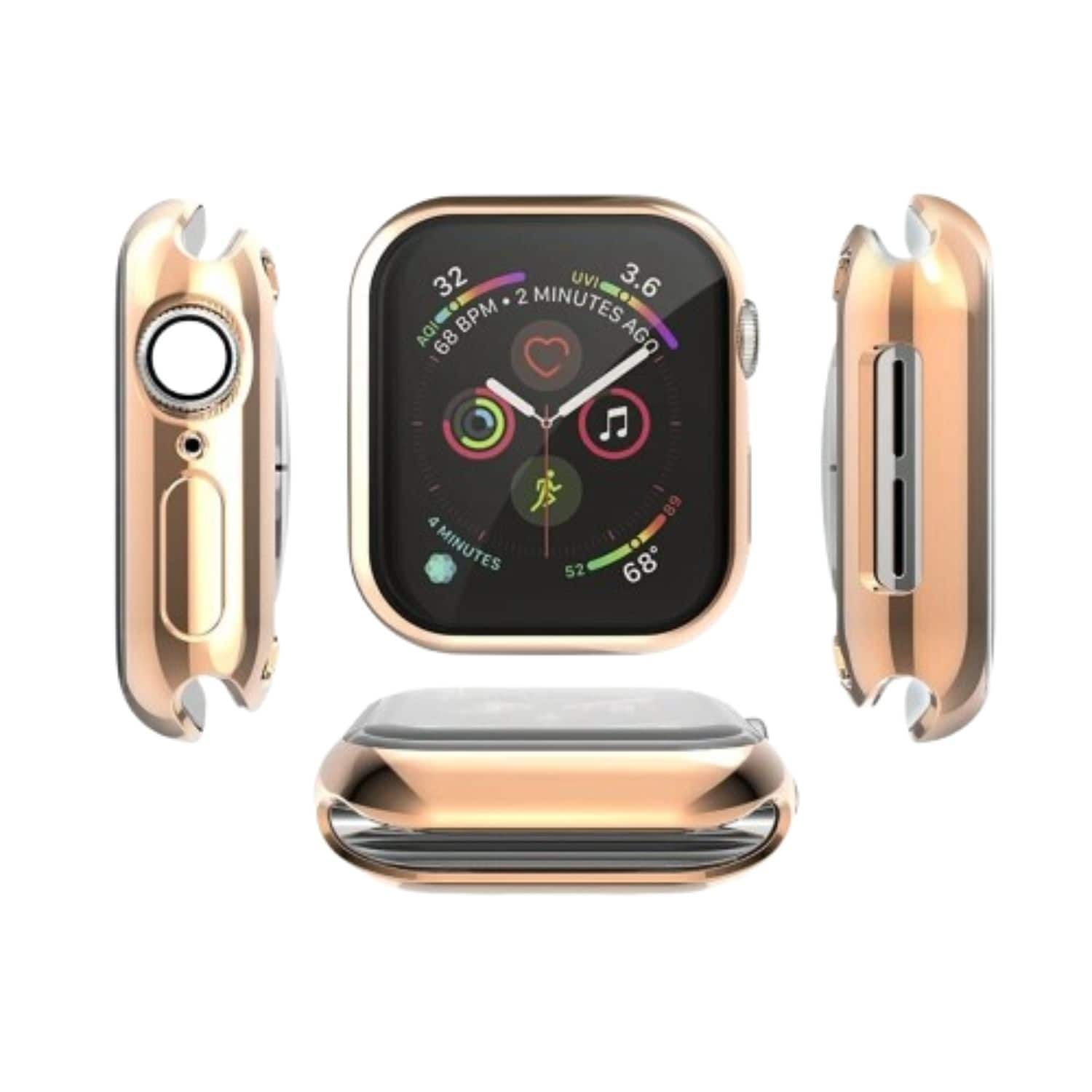 Home Collection - 44mm Case Protector Full Cover for Apple Watch - Rosegold