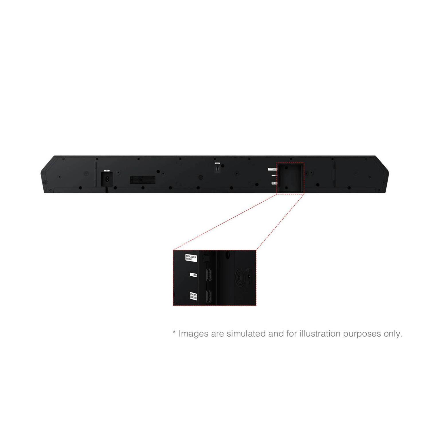 * Images are simulated and for illustration purposes only.