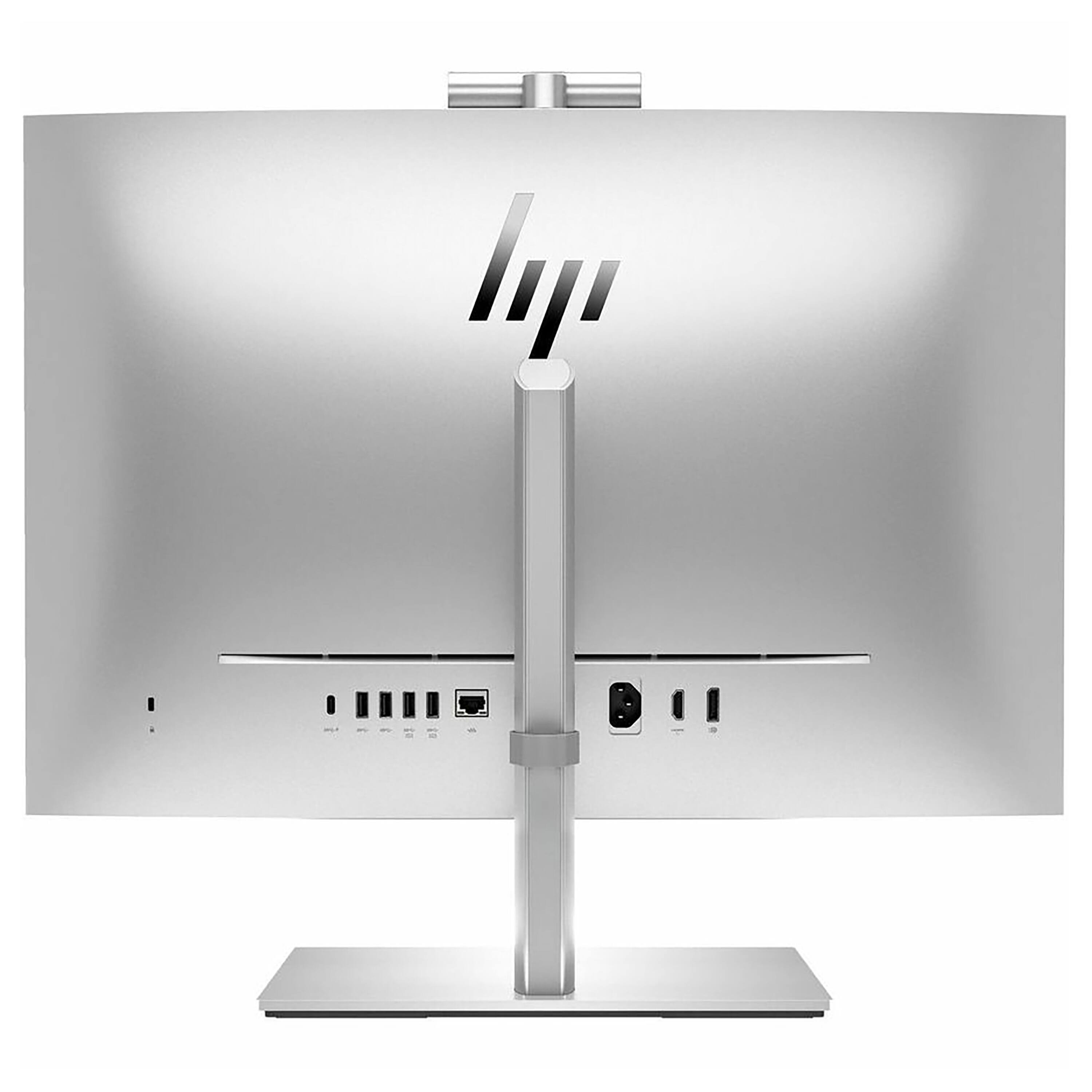 Back. HP - EliteOne 840 23.8" Full HD All-in-One - Intel Core i5-14500 - 16GB Memory - 512GB SSD - Silver/Black.