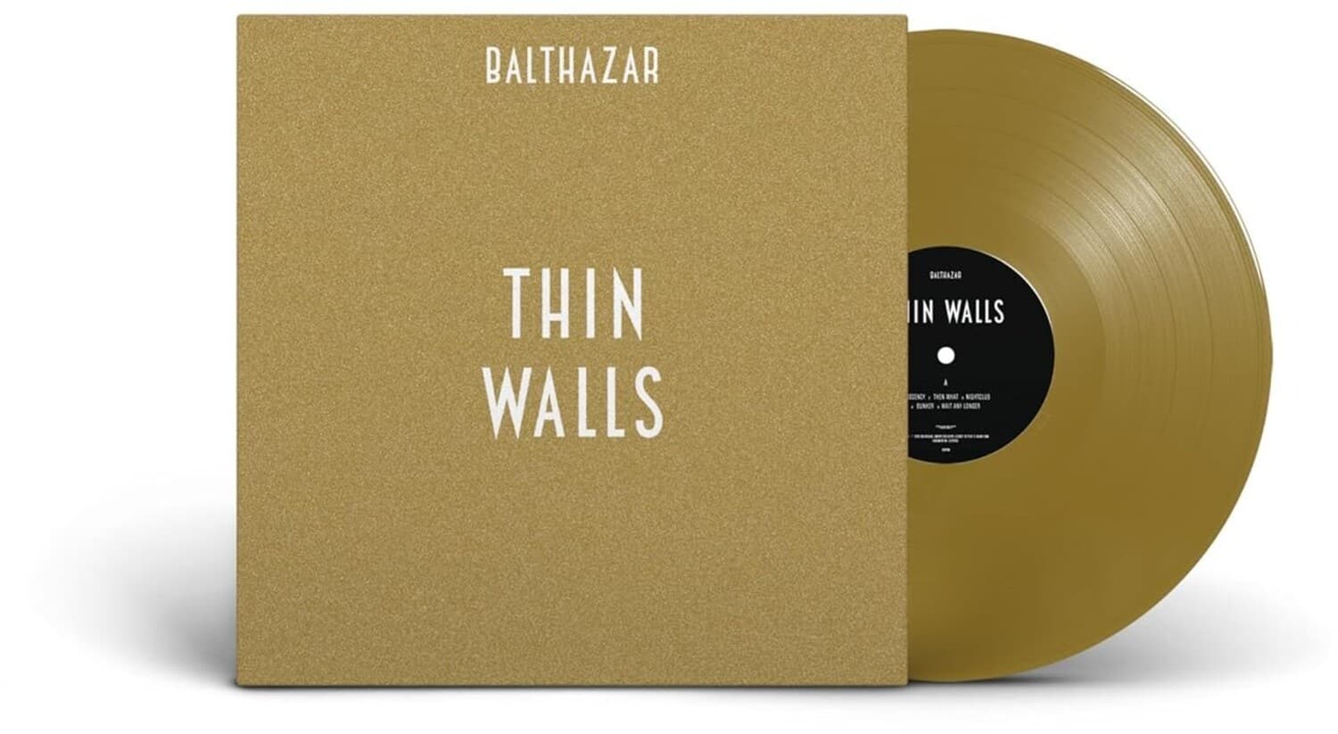 Balthazar - Thin Walls - Gold  - VINYL LP