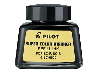 PILOT SUPER COLOR MARKER REFILL INK FOR SC-F, SC-B & SC-6600