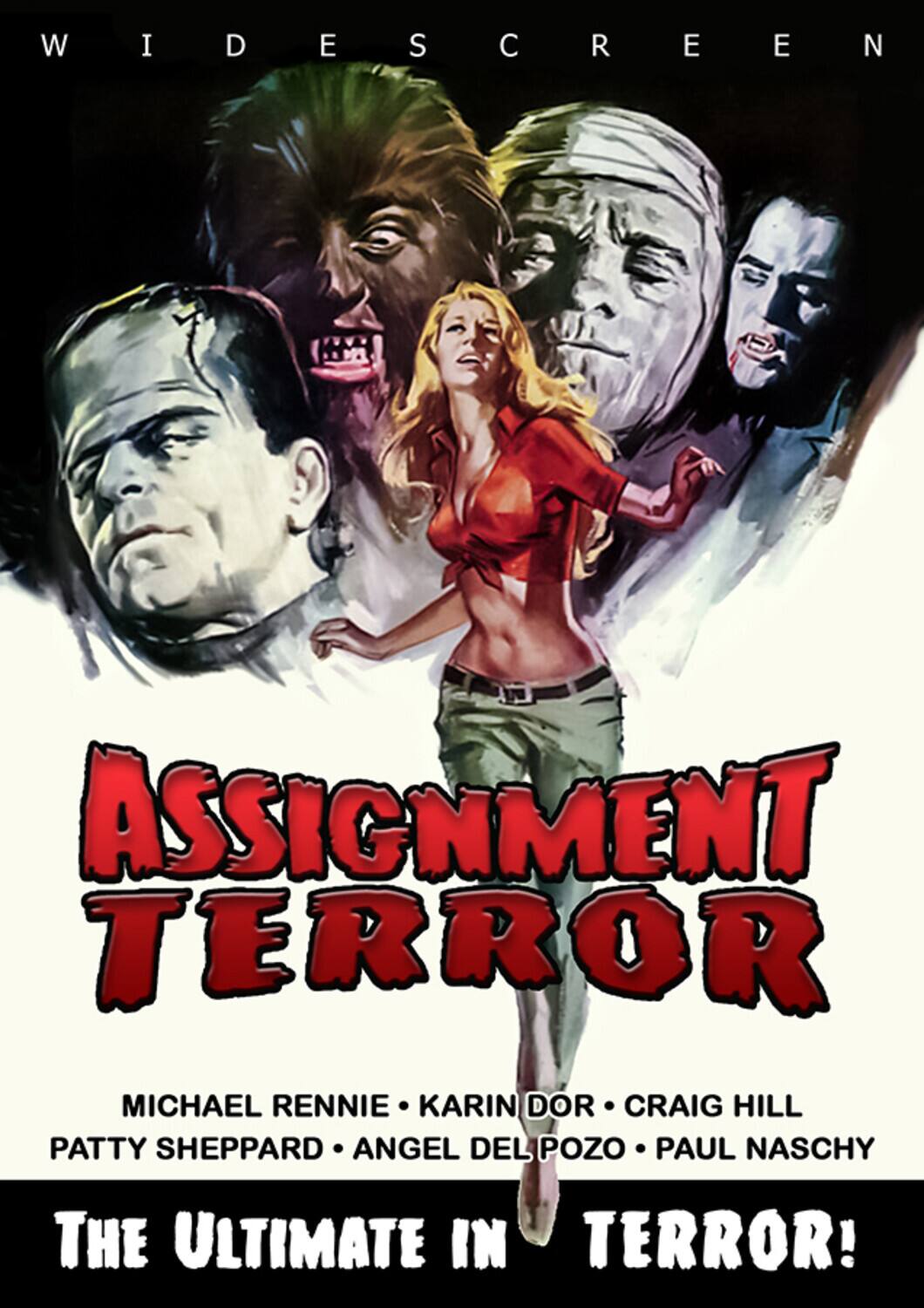 Assignment Terror (aka Dracula vs. Frankenstein)  - DVD
