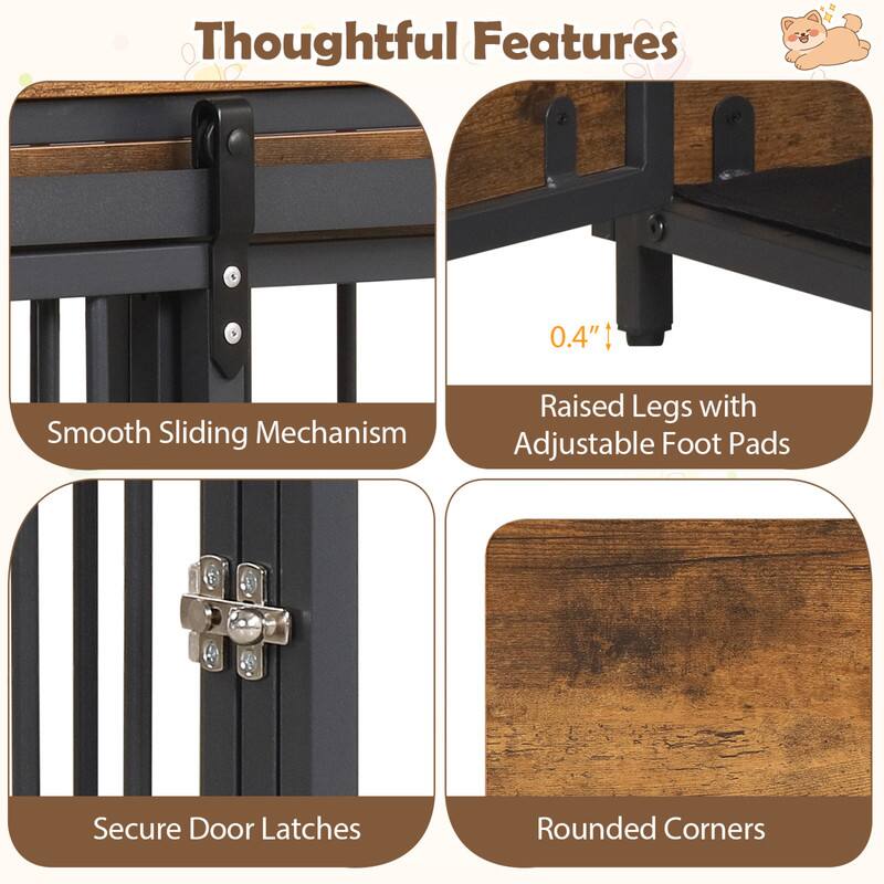 Thoughtful Features

- Smooth Sliding Mechanism
- Raised Legs with Adjustable Foot Pads
- Secure Door Latches
- Rounded Corners