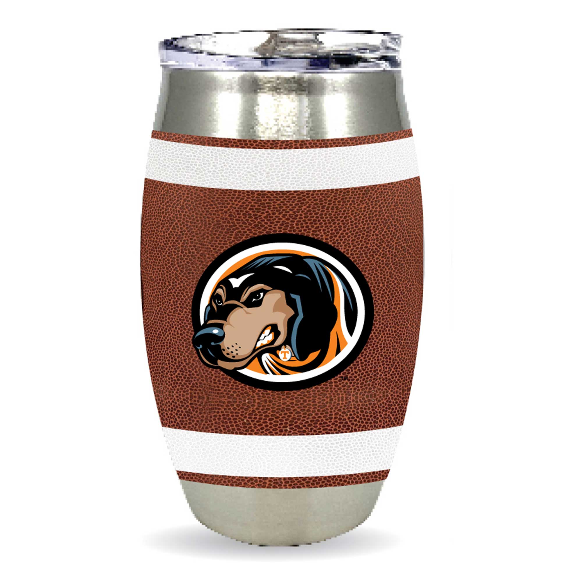 Alt View 1. Indigo Falls - Tennessee Volunteers 15oz. Football Tumbler - Multicolor.