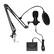 Front. Stock Preferred - Home Studio Recording Kit with Music Mixer & Professional Headphones - Black.