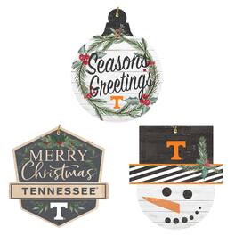 Jardine - Tennessee Volunteers Ornament Bundle - White