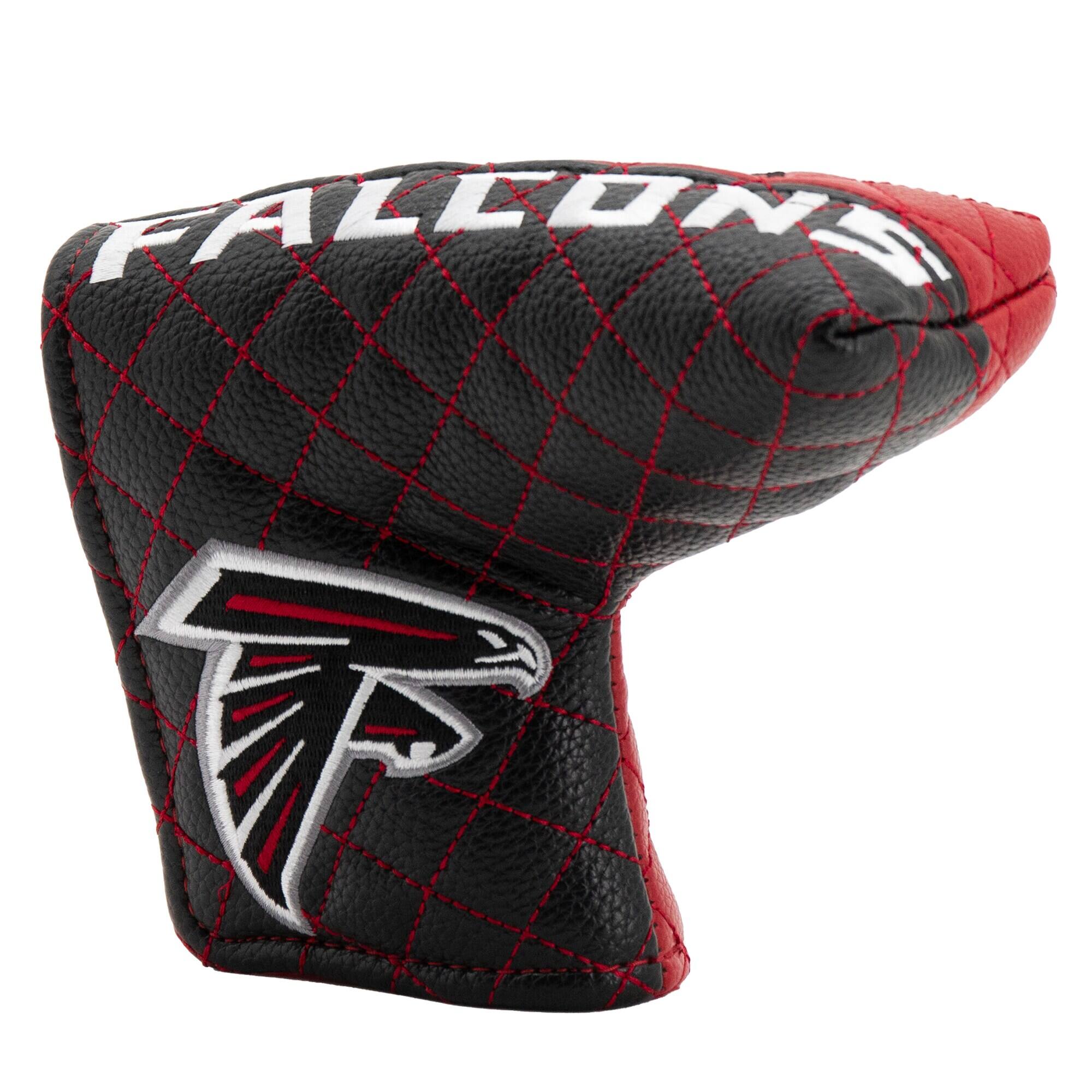 Alt View 2. Team Golf - Atlanta Falcons Quilted Blade Putter Cover - Multicolor.