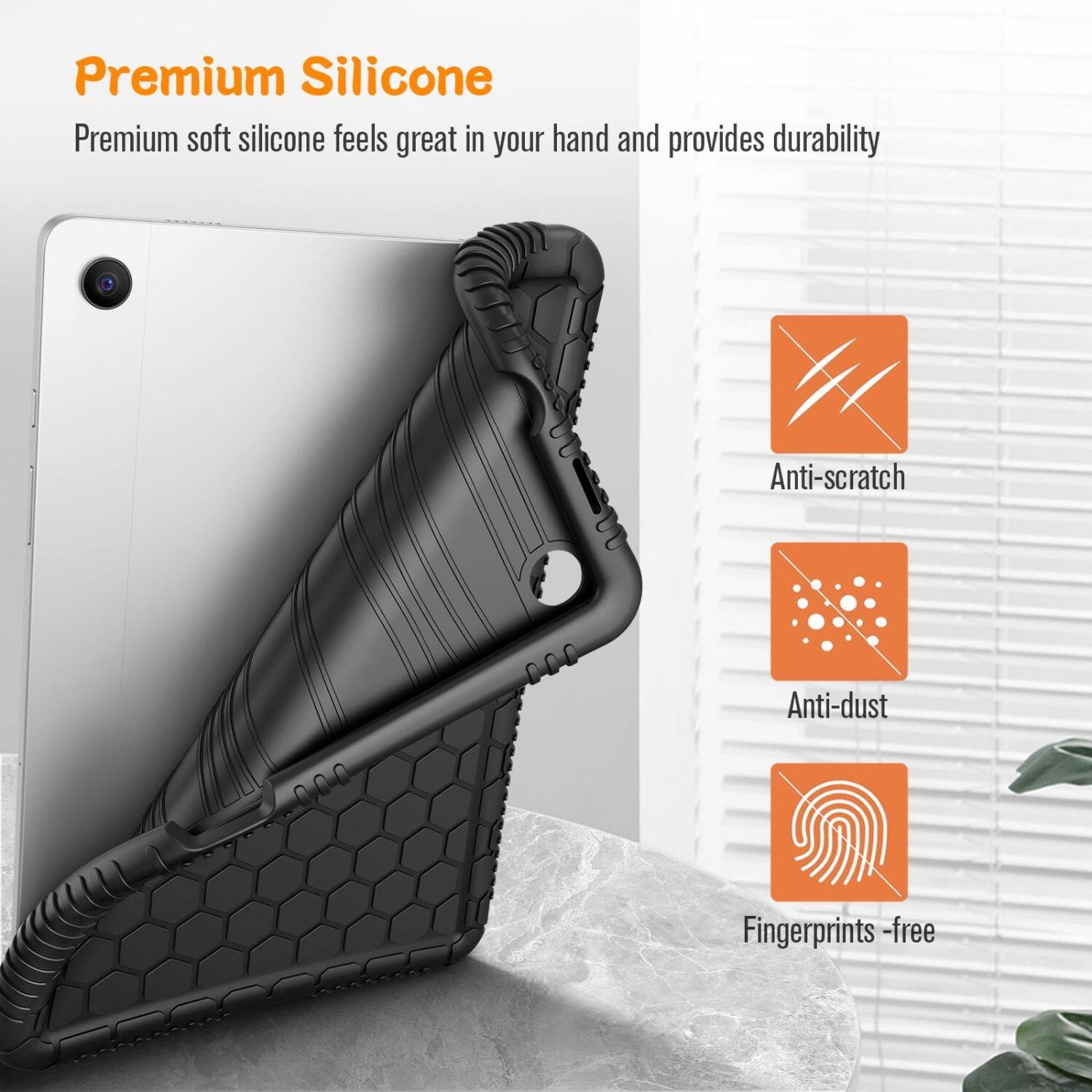 Premium Silicone  
Premium soft silicone feels great in your hand and provides durability  

- Anti-scratch  
- Anti-dust  
- Fingerprints-free