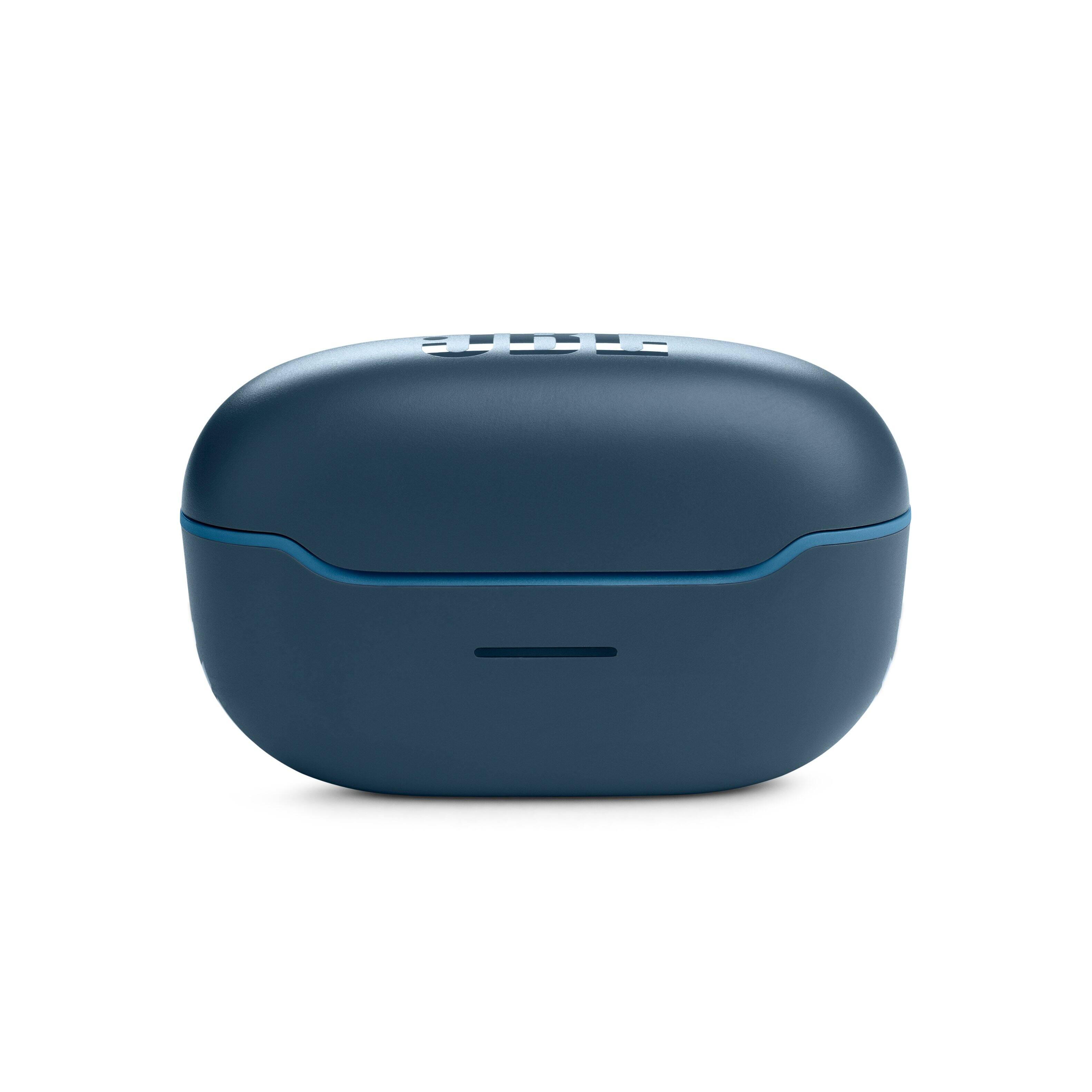 Alt View 14. JBL - Endurance Race Waterproof True Wireless Sport Earbud Headphones - Blue.