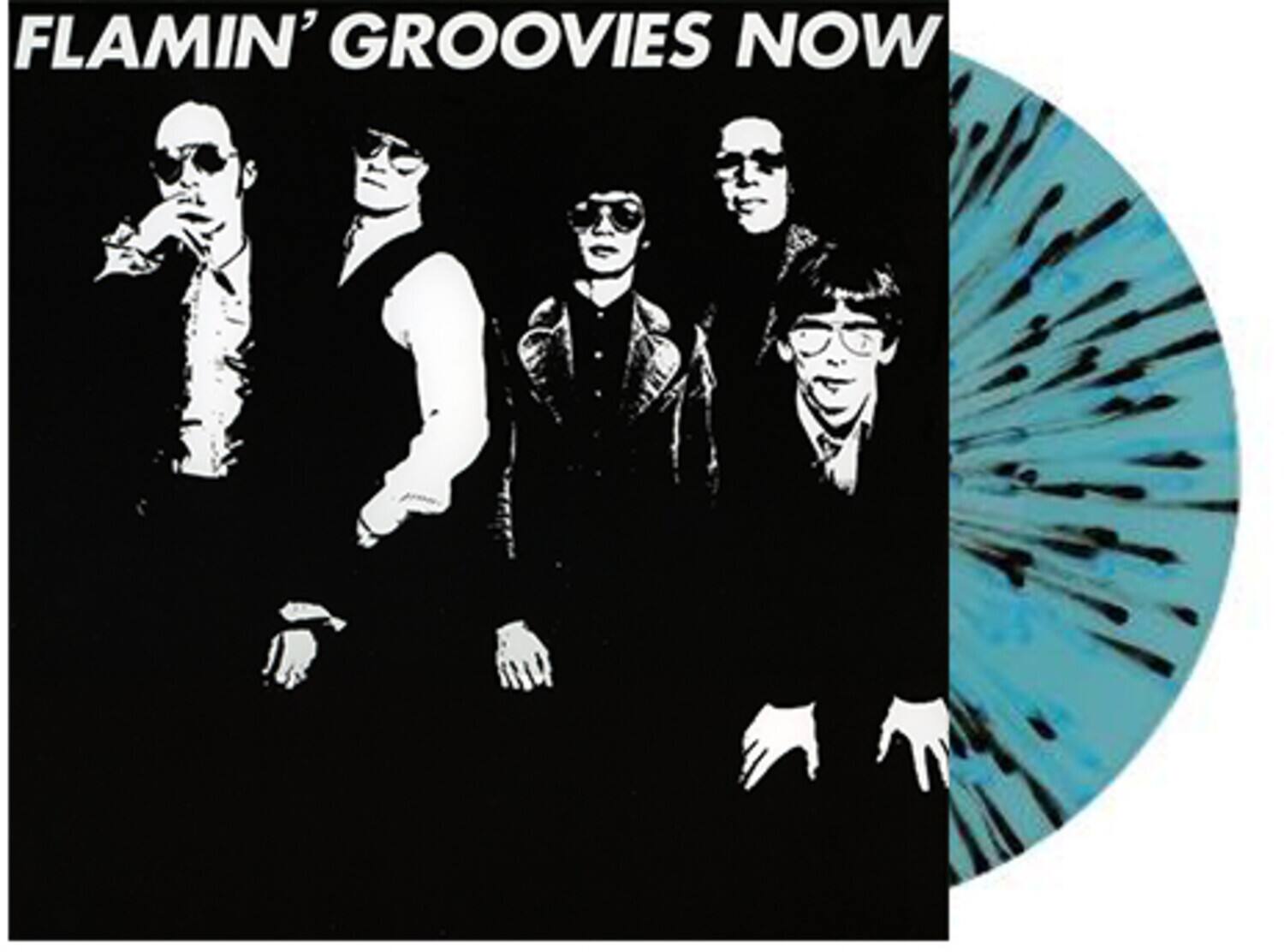 Flamin' Groovies - Now - Blue and Black Splatter Vinyl (Limited Ed. Exclusive) - VINYL LP