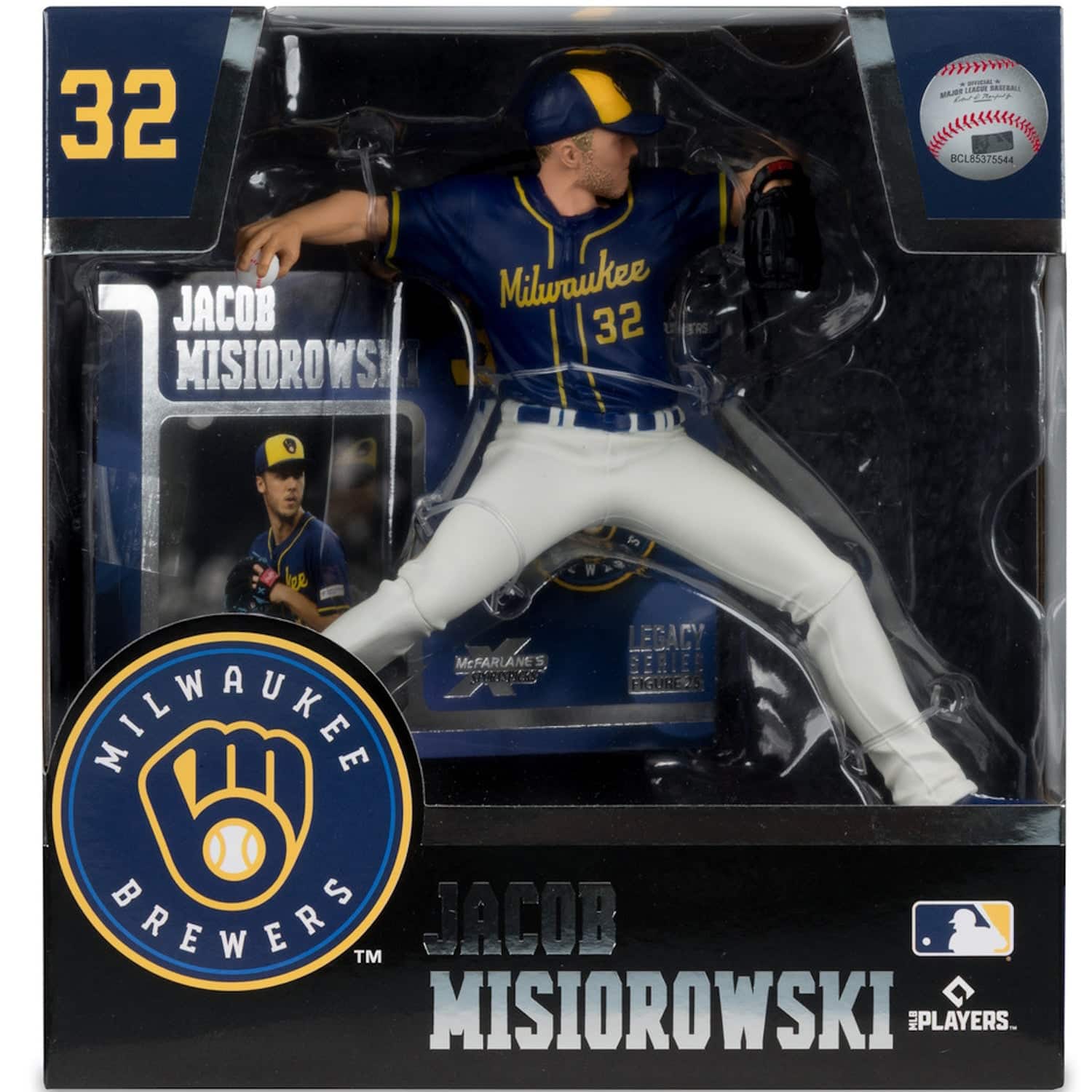 "McFarlane Toys - McFarlane Toys: MLB Players Jacob Misiorowski - Milwaukee Brewers #32 7"" Figure" price history on PriceWatchPro