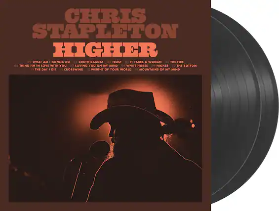 CHRIS STAPLETON
HIGHER
01 WHAT AM I GONNA DO
02 SOUTH DAKOTA
03 TRUST
04 IT TAKES A WOMAN
05 THE FIRE
06 THINK I'M IN LOVE WITH YOU
07 LOVING YOU ON MY MIND
08 WHITE HORSE
09 HIGHER
10 THE BOTTOM
11 THE DAY I DIE
12 CROSSWIND
13 WEIGHT OF YOUR WORLD
14 MOUNTAINS OF MY MIND