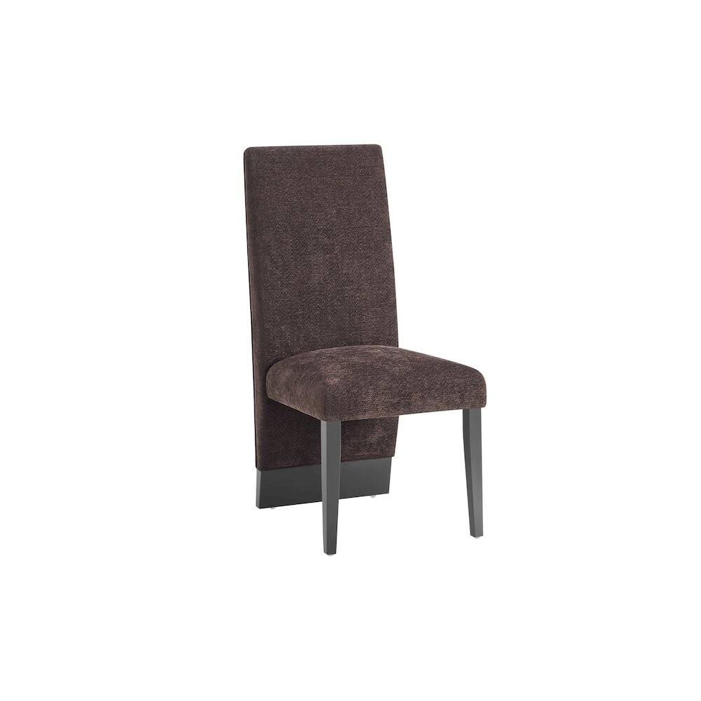 Left. Global Furniture USA - D12 Brown Dining Chair - Brown.