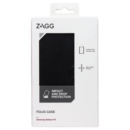 ZAGG - Folio Case for Samsung Galaxy A13 - Black