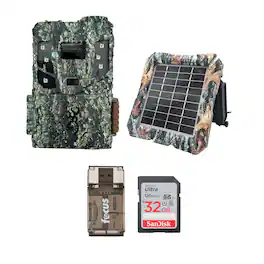 Browning - Pro Scout Max HD Cellular TrailCamera w/32GB M/CRD Reader, Solar Power