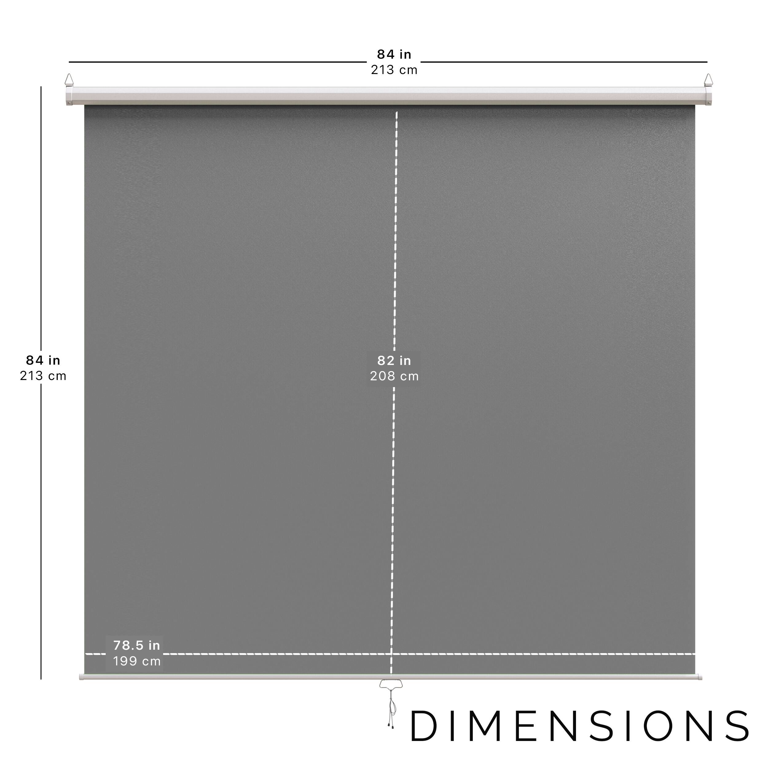 84 in 213 cm

82 in 208 cm

78.5 in 199 cm

DIMENSIONS