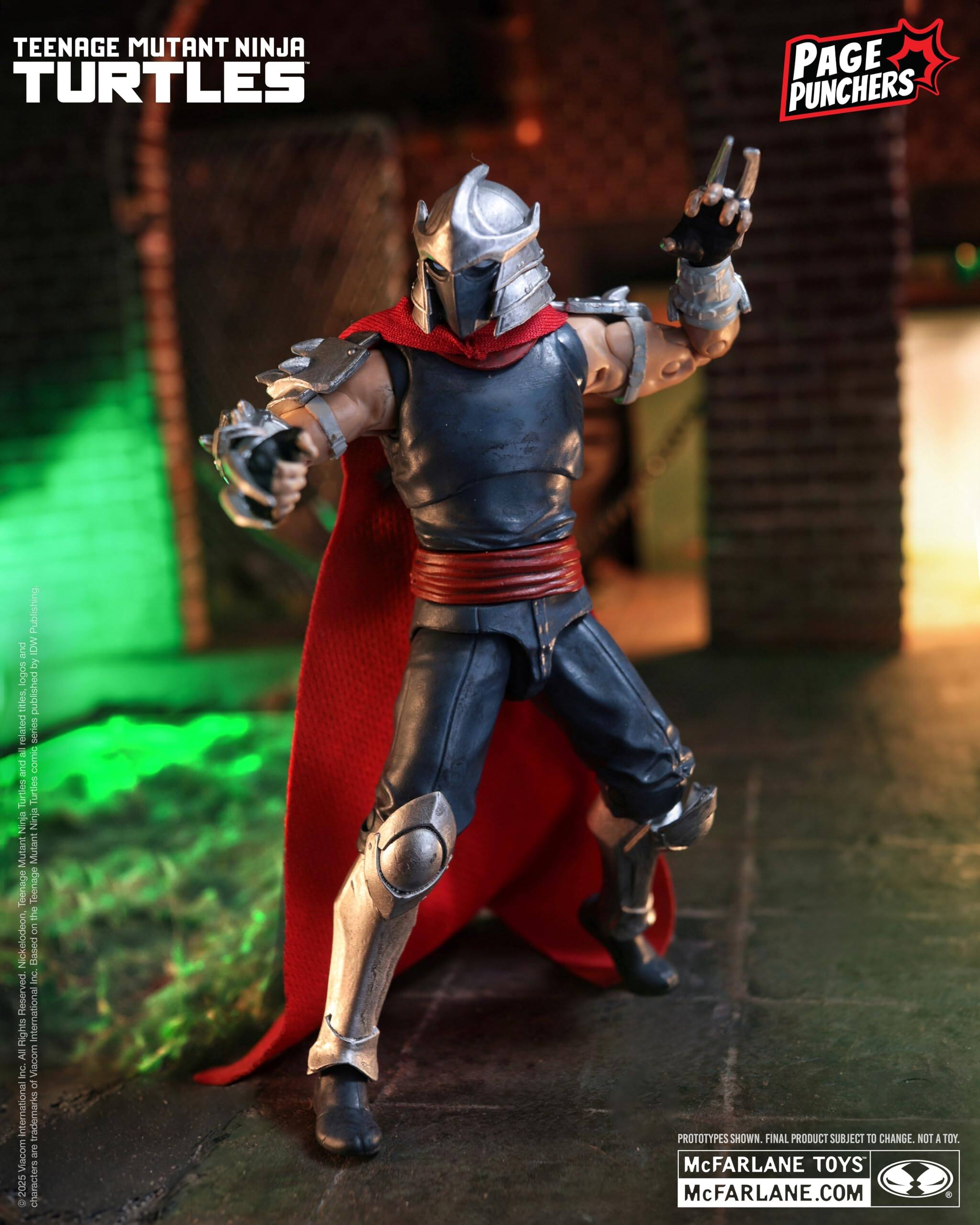 TEENAGE MUTANT NINJA TURTLES PAGE PUNCHERS

Published by McFarlane Toys. Published related stories. Comic Turtles. Ninja Ninja Mutant Teenage Teenage the on Nickelodeon Based Inc. Reserved International Rights Al inc. Viacom & 2025 O characters PROTOTYPES SHOWN. FINAL PRODUCT SUBJECT TO CHANGE. NOT A TOY. McFARLANE TOYS McFARLANE.COM

©2025 Viacom International Inc. All Rights Reserved. International Rights Reserved. Characters are trademarks of Viacom & 2025 O characters.