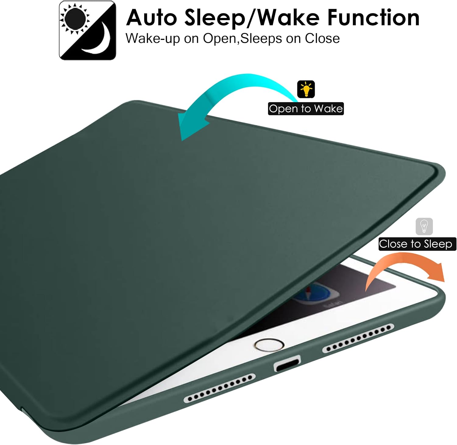 Auto Sleep/Wake Function  
Wake-up on Open, Sleeps on Close  
Open to Wake  
Close to Sleep