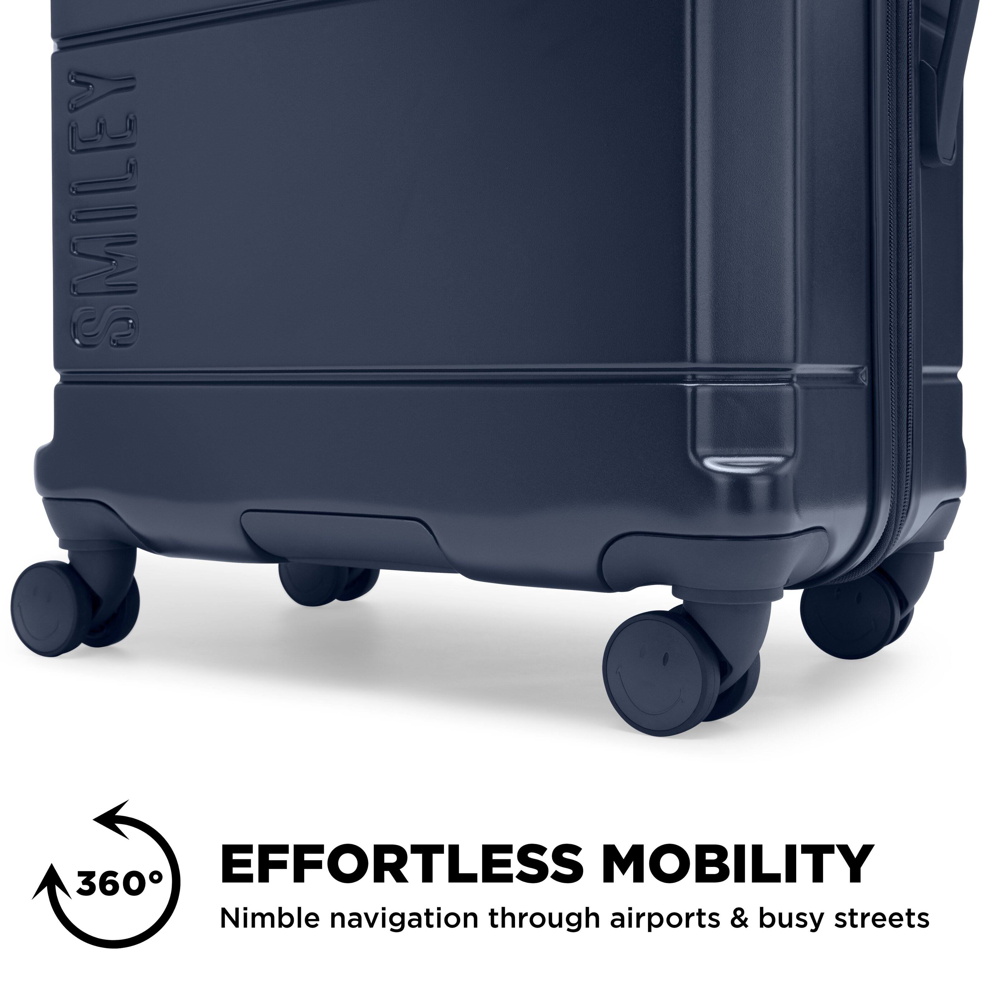 SMILEY 360° EFFORTLESS MOBILITY  
Nimble navigation through airports & busy streets