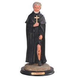 FC Design - 12"H Saint Peregrine Peregrine Laziosi Holy Figurine Statue Office Desk Tabletop Home Decor Gift - Multi-Color