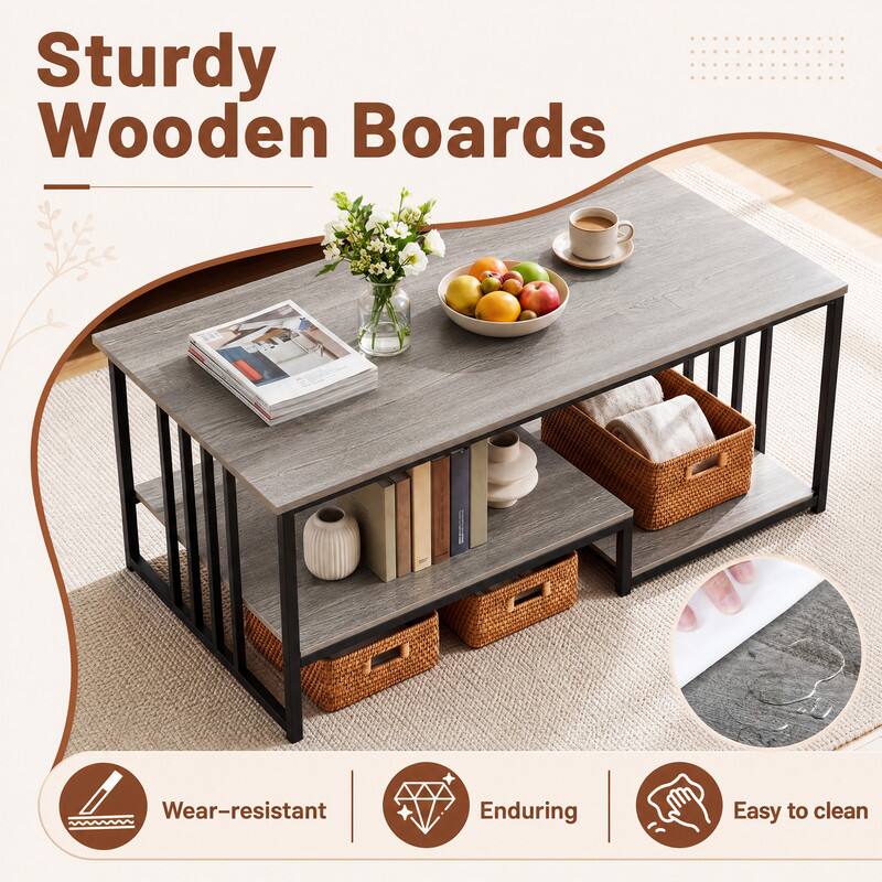 Sturdy Wooden Boards

- Wear-resistant
- Enduring
- Easy to clean