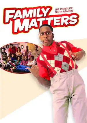 Front. Family Matters: The Complete Ninth Season - DVD.