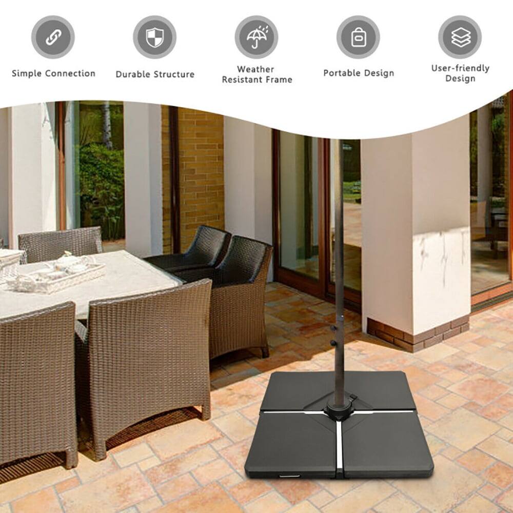 Simple Connection  
Durable Structure  
Weather Resistant Frame  
Portable Design  
User-friendly Design