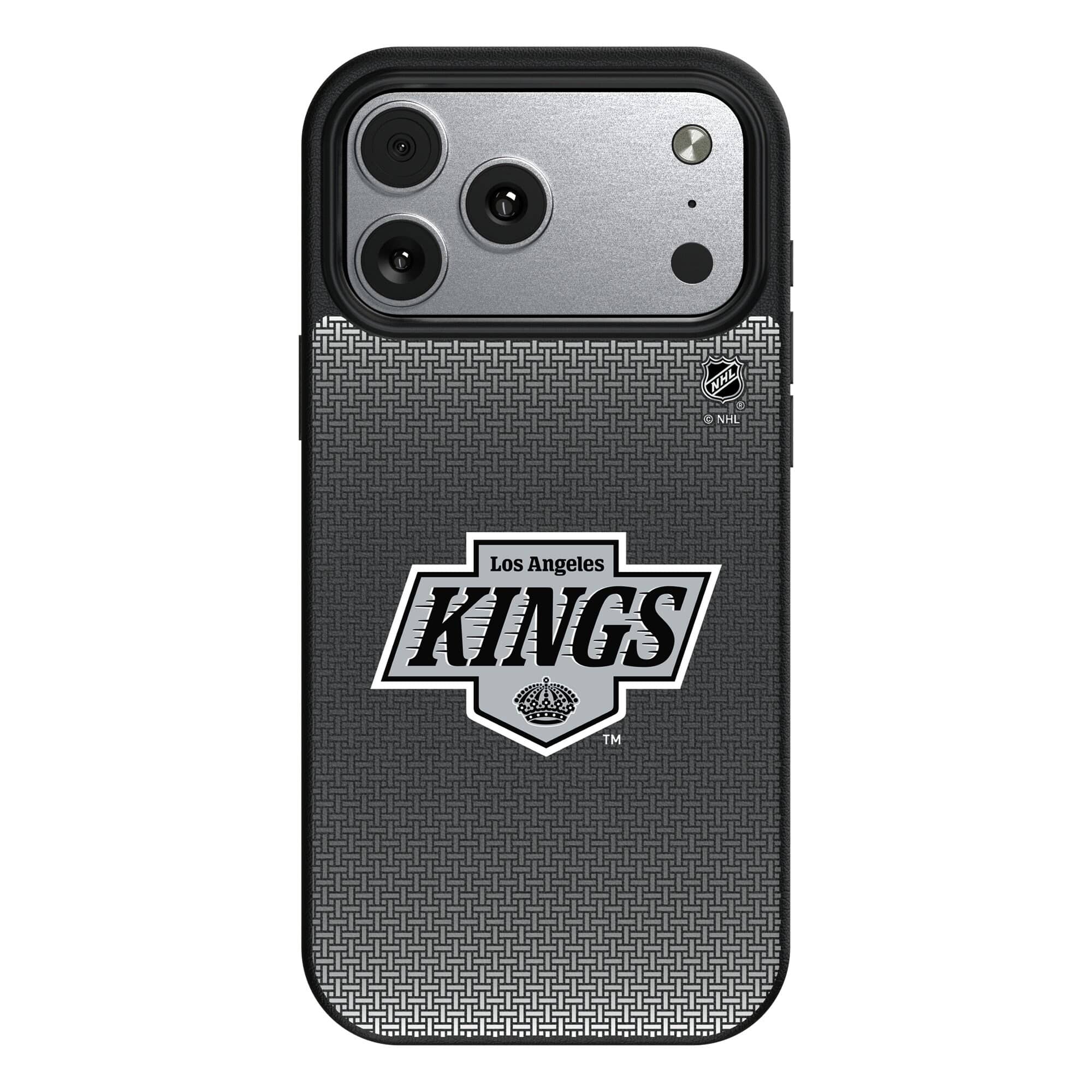 Keyscaper - NHL - Los Angeles Kings Linen Logo iPhone Magnetic Bump Case - 17 Pro Max - Black price history on PriceWatchPro