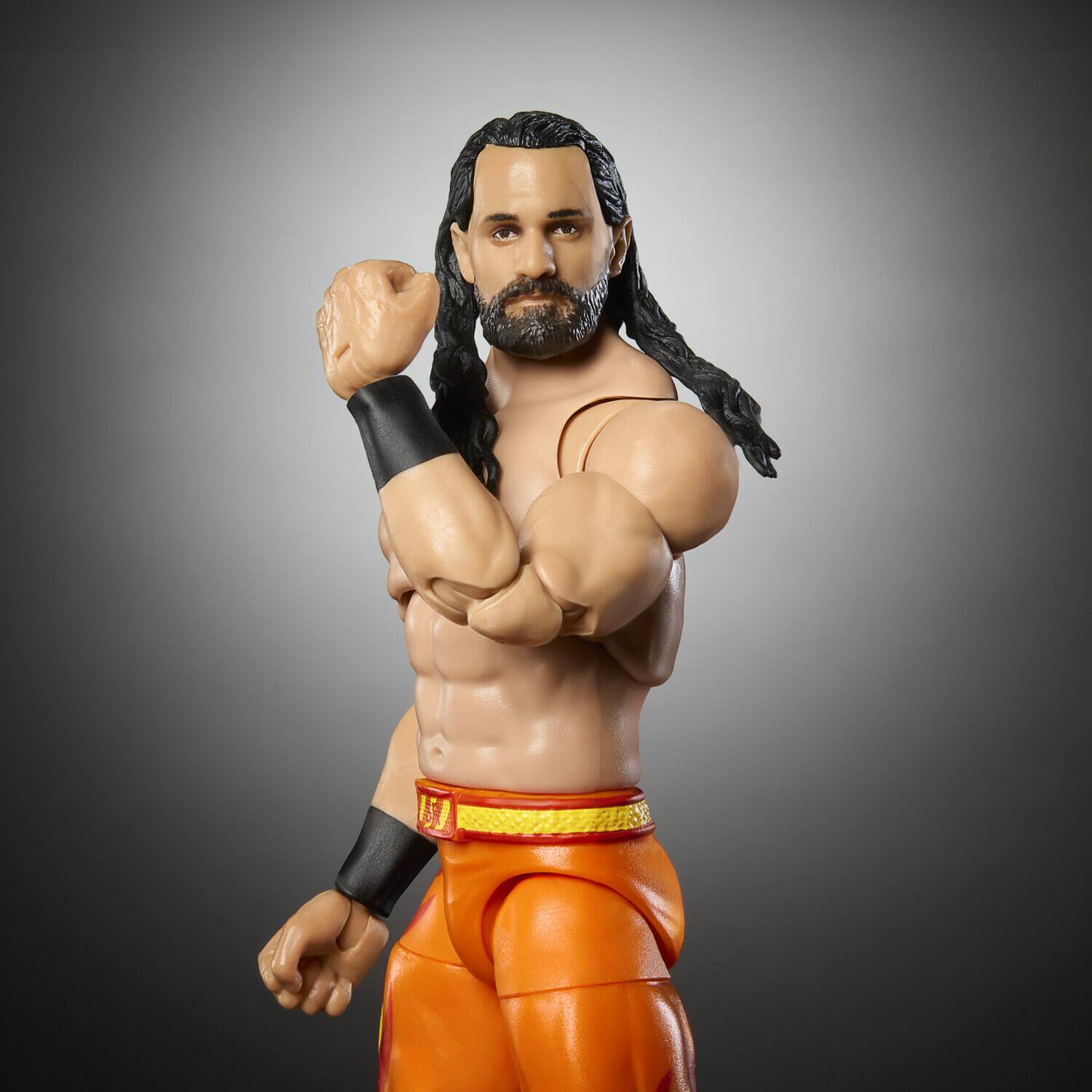 Alt View 4. Mattel - Mattel Collectible - WWE Ultimate Edition 6" Fan Takeover Seth Rollins Action Figure   - COLLECTIBLES - Multicolor.