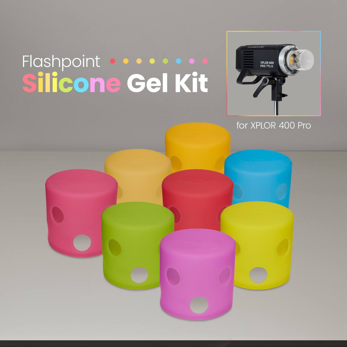 Flashpoint Silicone Gel Kit for XPLOR 400 Pro