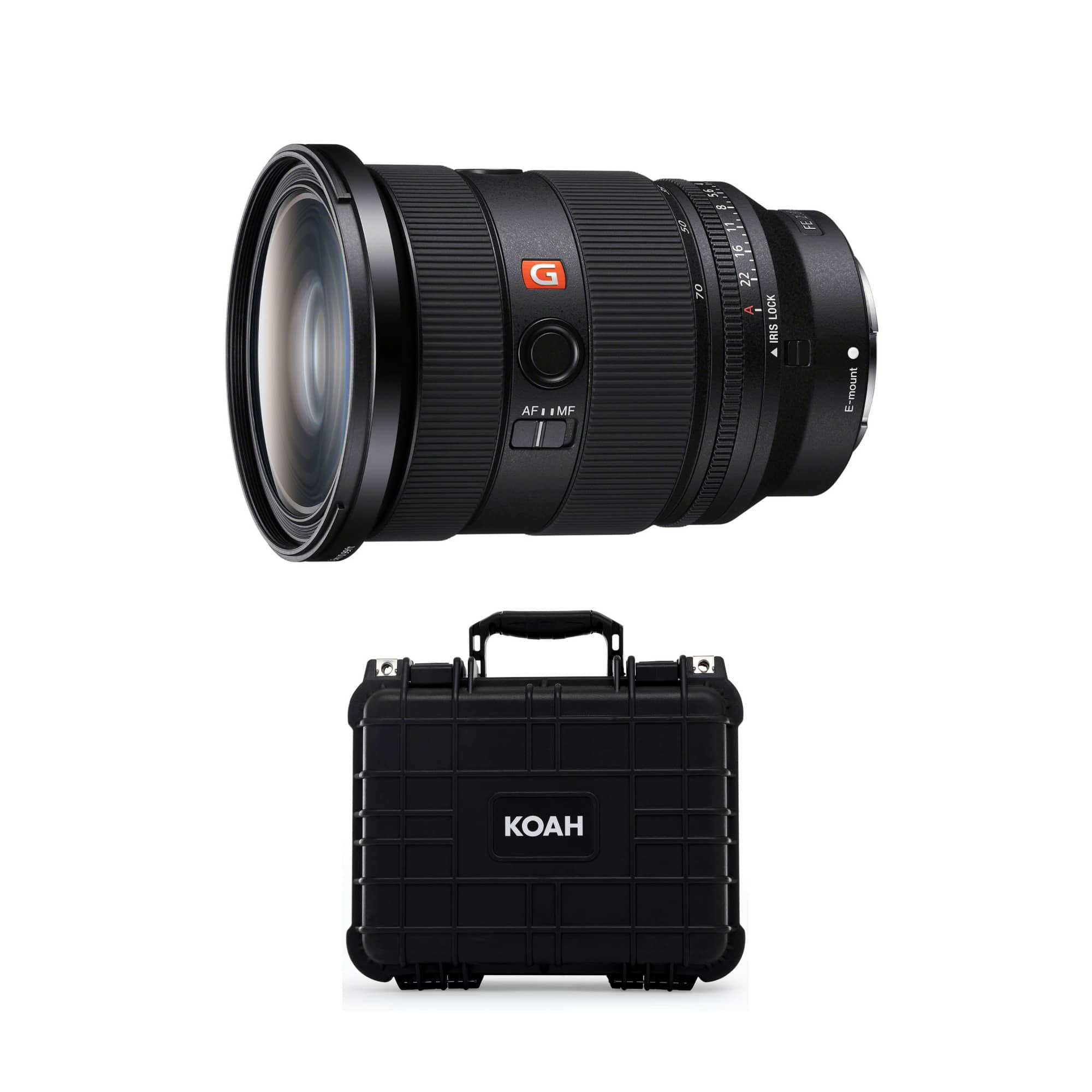 Sony - SEL2470GM2 FE 24-70mm f/2.8 GM II Full-Frame with Protective Hard Case