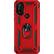 Front. SaharaCase - Military Kickstand Series Case for Motorola Moto G Pure, G Power 2022, and G Play 2023 - Red.