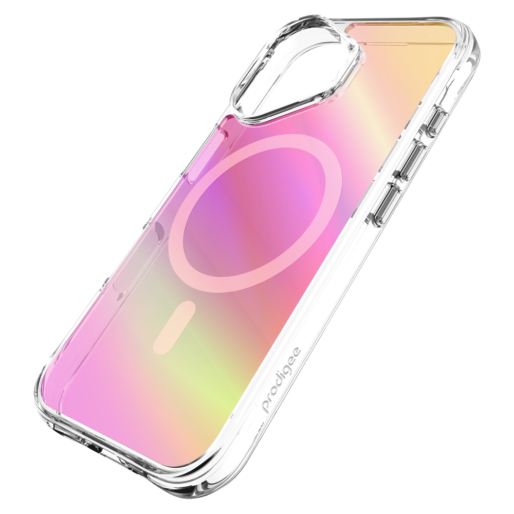 Alt View 6. Prodigee - prodigee - Glow MagSafe Case for Apple iPhone 17 - Iridescent - Multicolor.