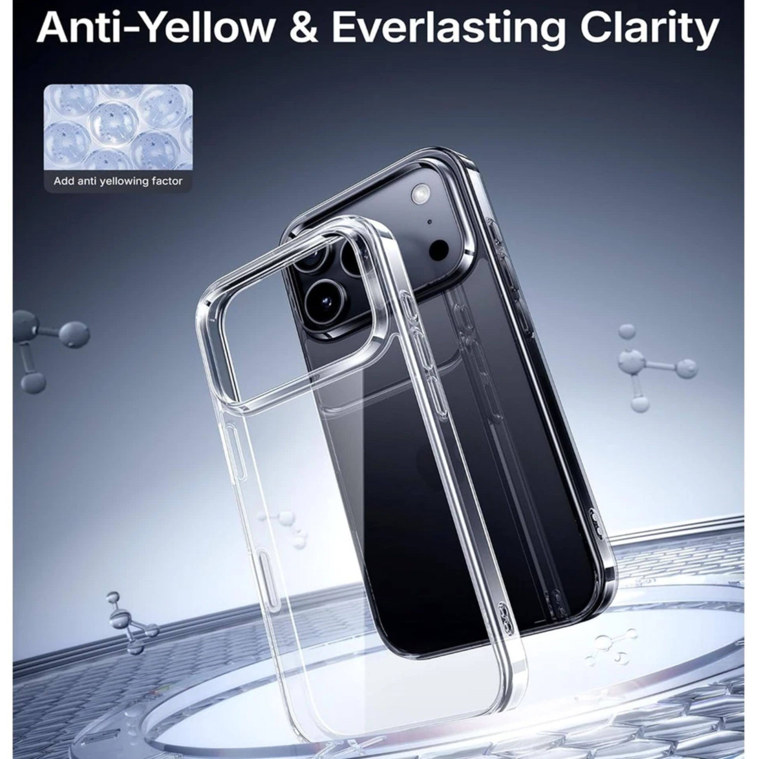 Anti-Yellow & Everlasting Clarity  
Add anti yellowing factor