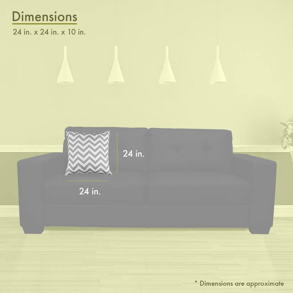 Dimensions  
24 in. x 24 in. x 10 in.  

24 in.  
24 in.  

*Dimensions are approximate