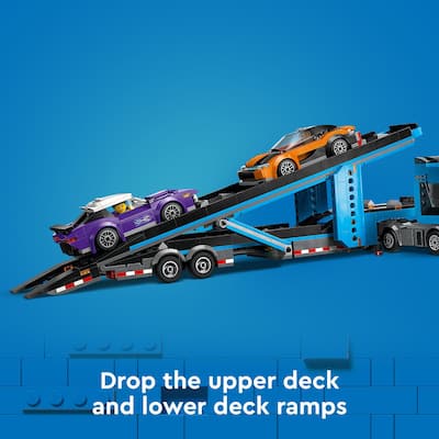 LEGO City Car Transporter Truck with Sports Cars Kids Gift Idea LEGO City Car Transporter Truck with Sports Cars Kids Gift Idea