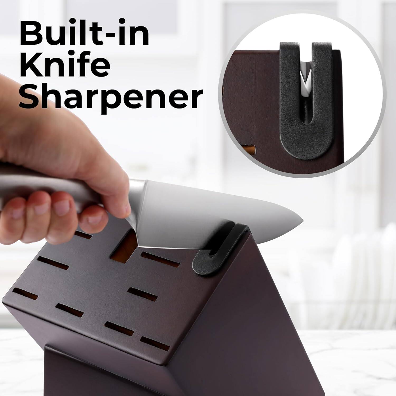 Built-in Knife Sharpener
