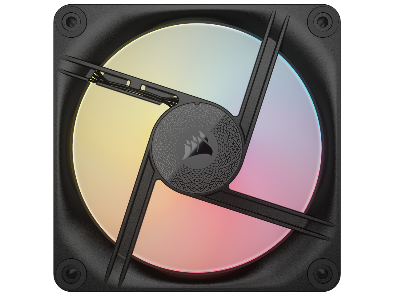 CORSAIR - iCUE LINK LX140-R 140mm PWM Reverse Fan – Dual Light Loops – Requires iCUE LINK Hub (Sold Separately) - RGB