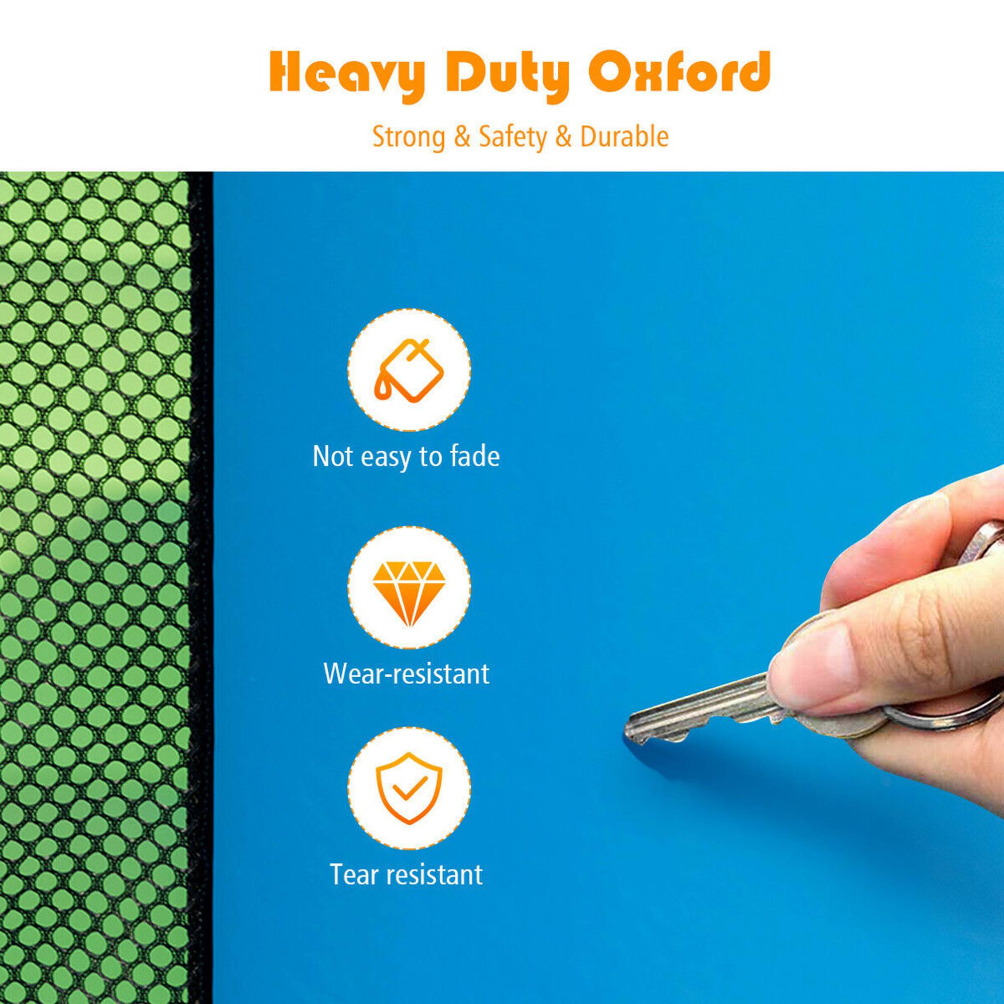 Heavy Duty Oxford  
Strong & Safety & Durable  

- Not easy to fade  
- Wear-resistant  
- Tear resistant