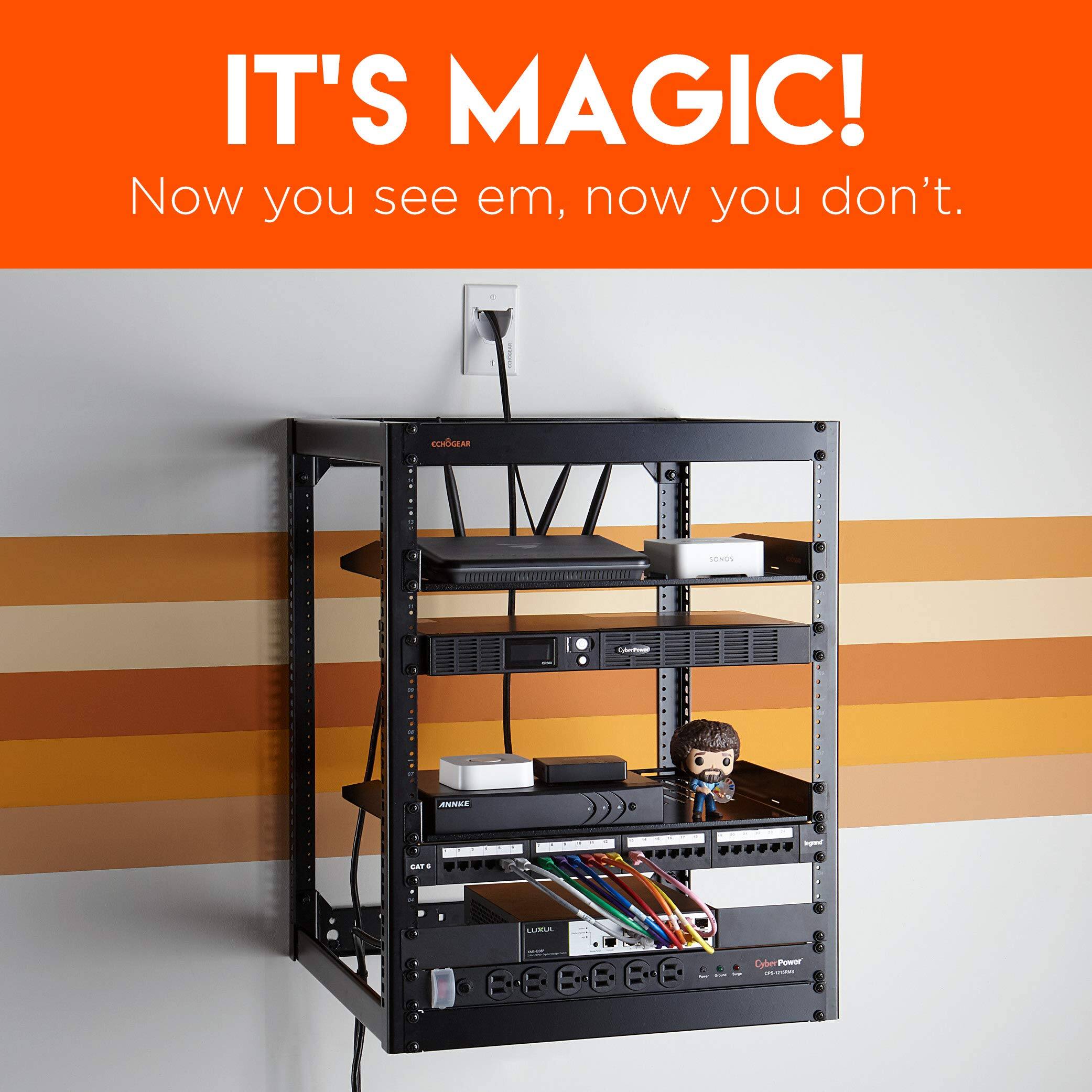 IT'S MAGIC! Now you see them, now you don't.