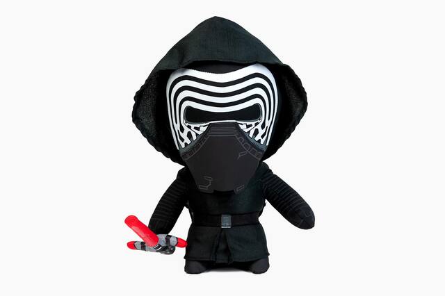 Front. Star Wars - Star Wars 15" Talking Plush: Kylo Ren - Black.
