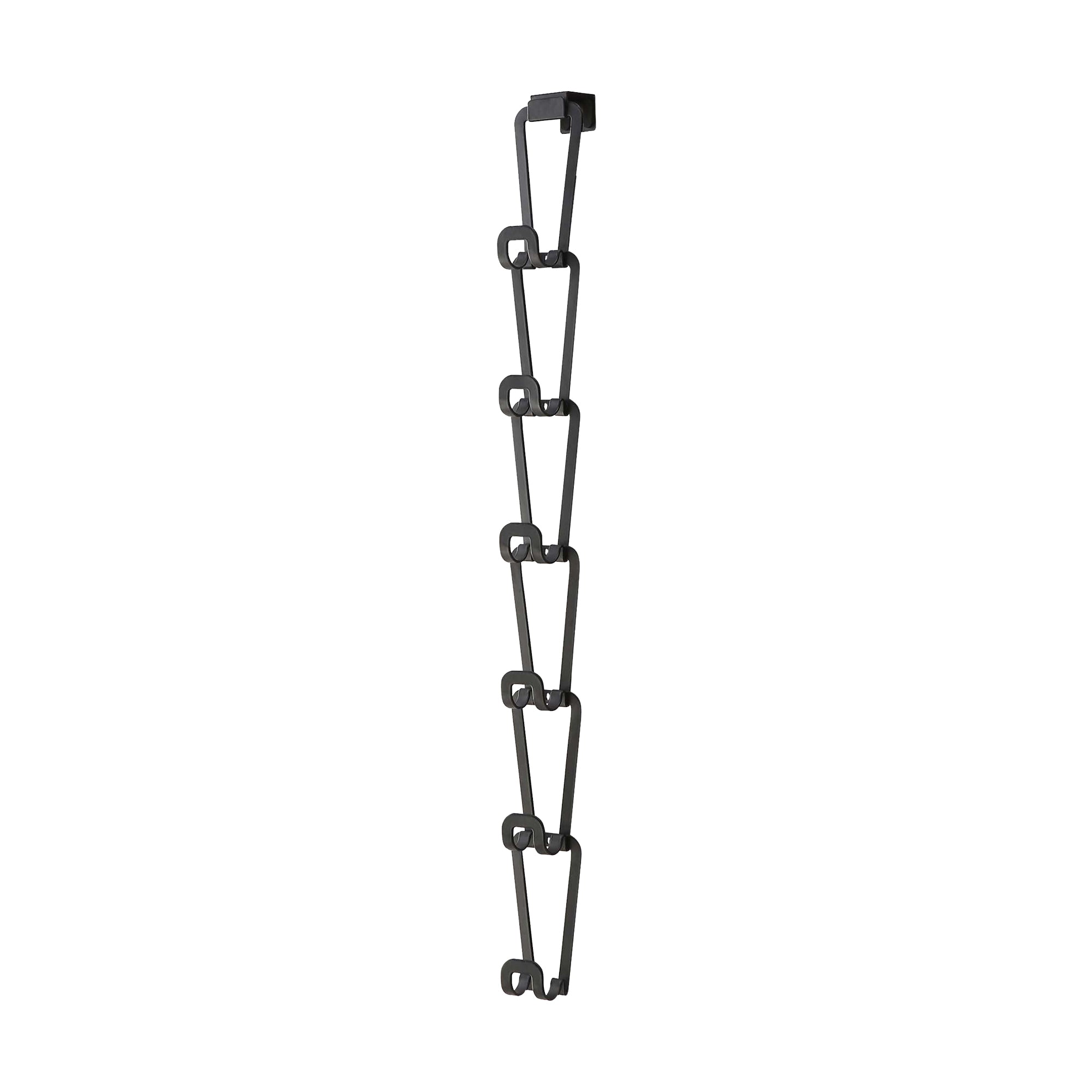 Alt View 7. Yamazaki Home - Cascading Storage Hooks - Steel - Black.
