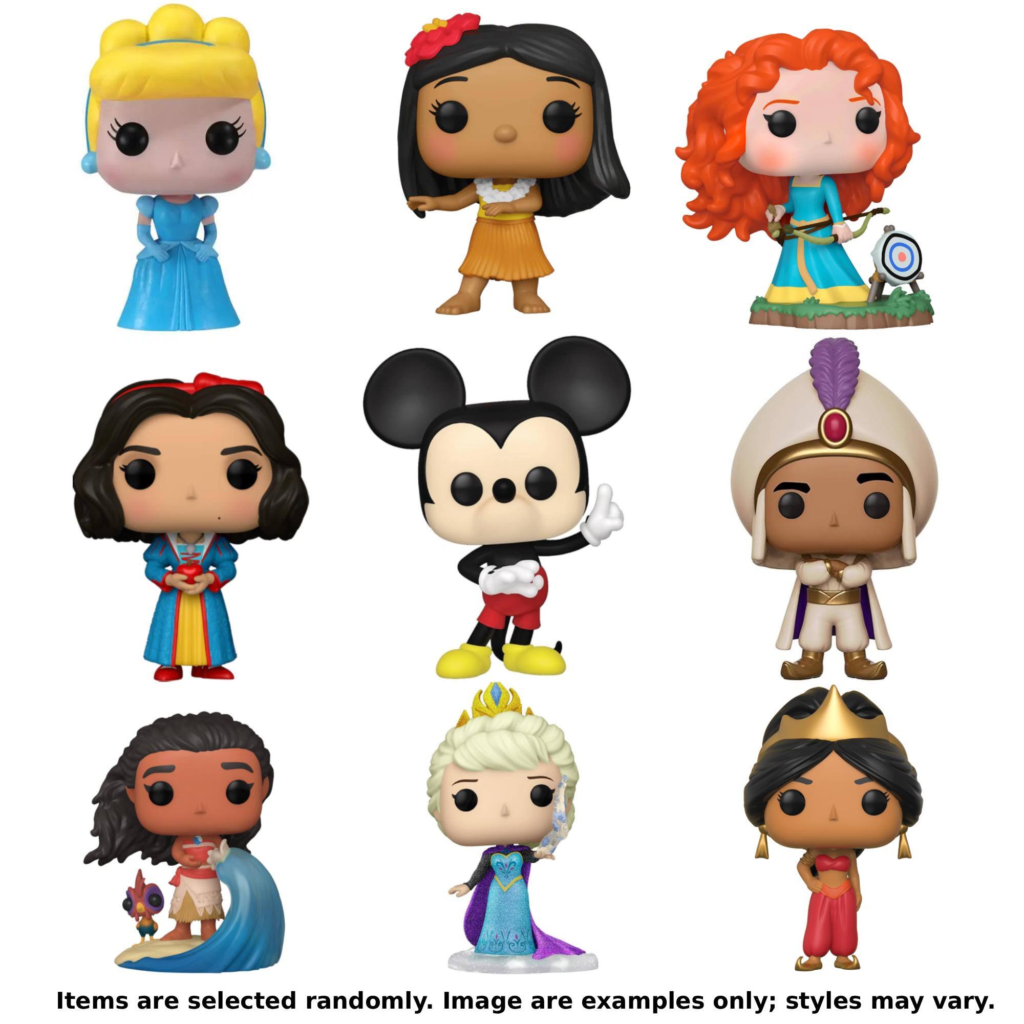 Items are selected randomly. Images are examples only; styles may vary.