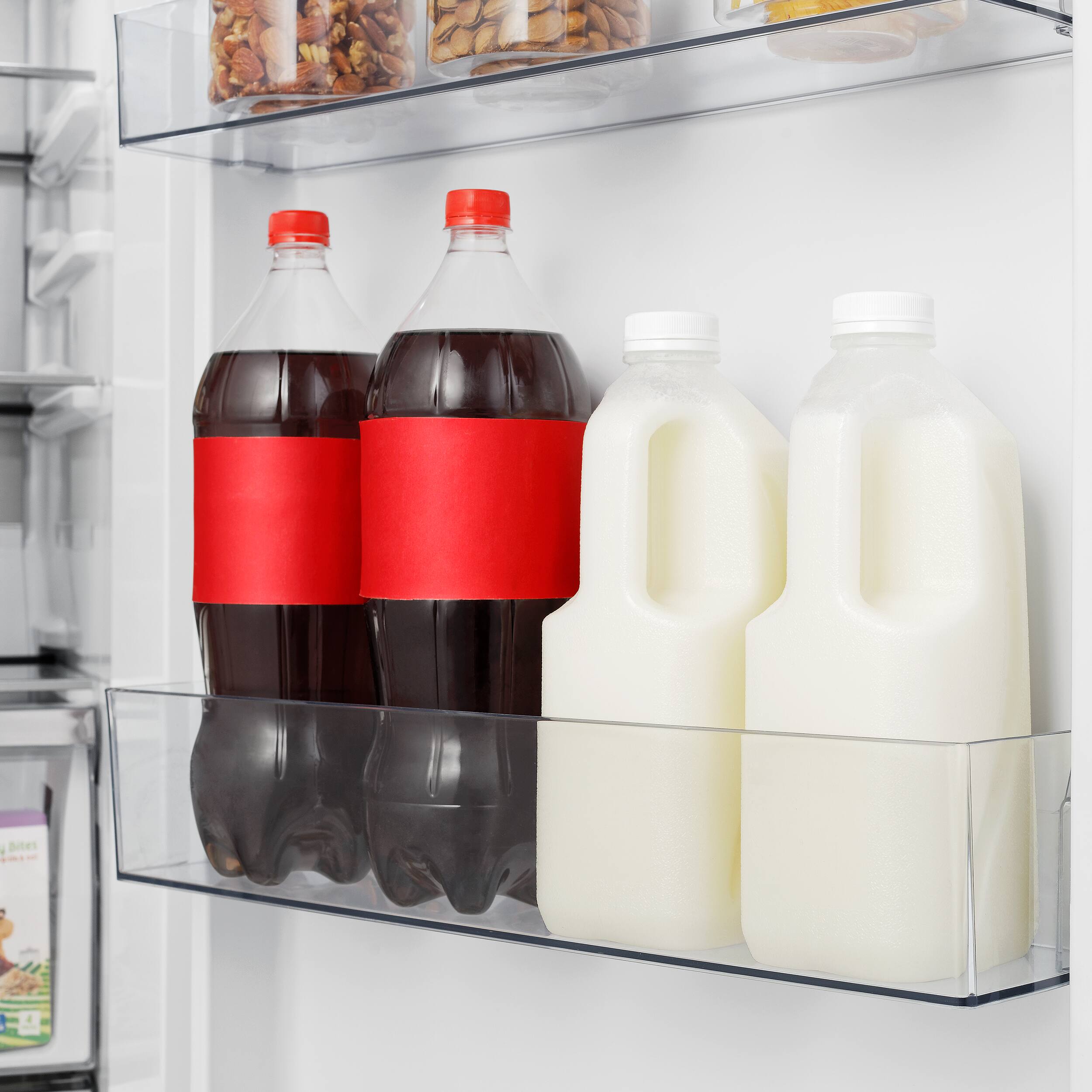 Alt View 5. Forno Appliances - Maderno 13.6 Cu. Ft. Built-In Upright Convertible Freezer with Decorative Trim and Right Swing Door - Stainless Steel.