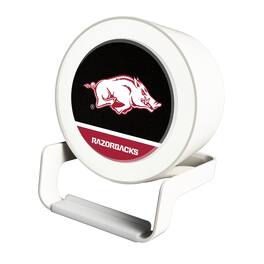 Keyscaper - Arkansas Razorbacks Night Light Wireless Charger And Bluetooth Speaker - Multicolor