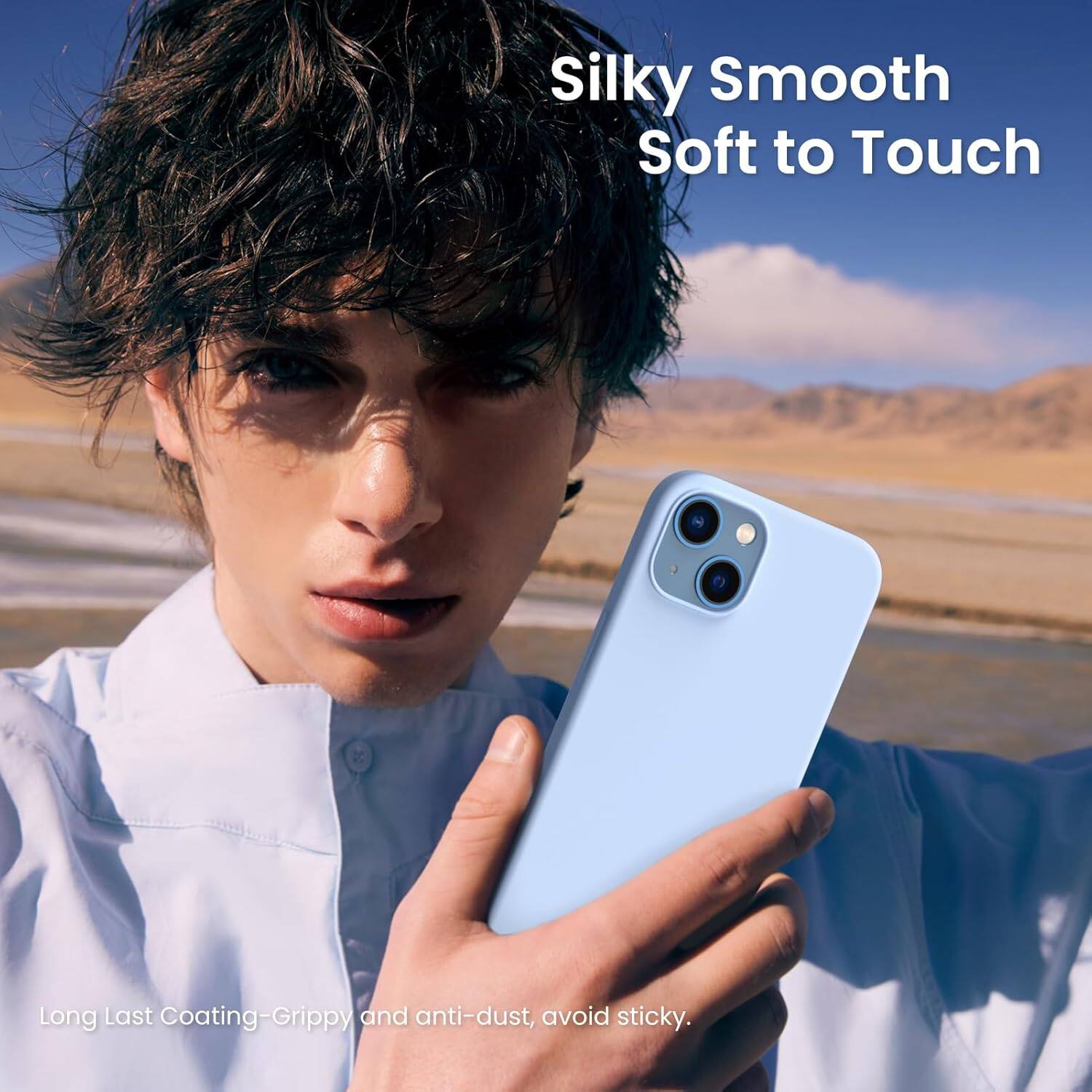 Silky Smooth Soft to Touch

Long Last Coating-Grippy and anti-dust, avoid sticky.