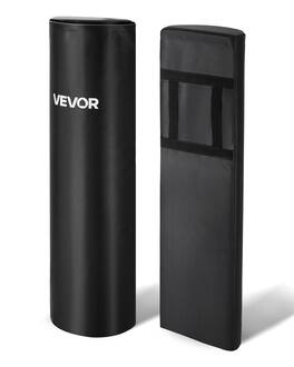 VEVOR - Football Tackling Dummy, 42.5 in PVC Step Over Dummy, High-Density Sponge Blocking Pad Equipment - Black