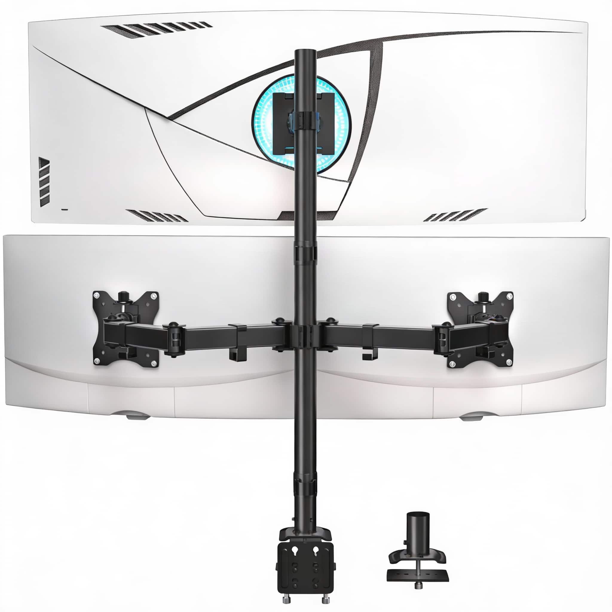 Frangdom - Monitor Mount Swivel Tilt - Triple Arms Ultrawide 49" 44Lbs