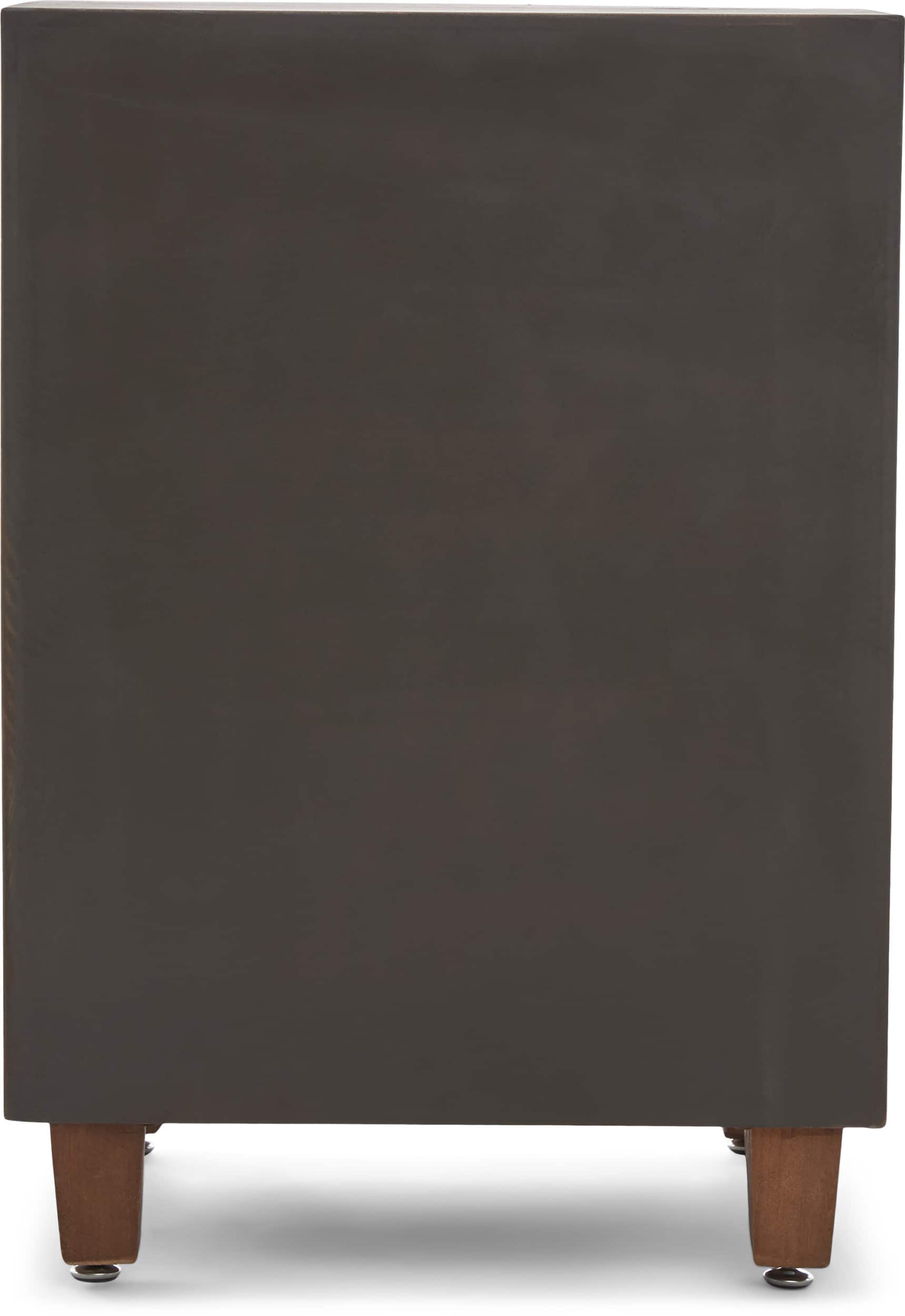 Alt View 13. Adore Decor - Sawyer 3-Drawer Cabinet - Brown.